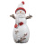 2022 New Cross-Border Crafts Christmas Snowman Gift Home Decoration Doll Resin Christmas Ornament