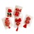 2022 Year of the Tiger New Year Headdress Korean Style New Bang Clip Red Hairpin Women's Side Hairpin Clip New Year Hair Accessories