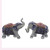 Elephant Ornaments a Pair of European Lucky Elephant Resin Crafts Soft Home Decoration Living Room Entrance Wine Cabinet Decorations