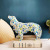 Creative Watermark Shepherd Dog Resin Decorations Living Room Entrance TV Cabinet Desktop Colorful Crafts Decoration