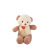 Factory Wholesale Cute Luminous Embossed Velvet Teddy Bear Doll Soft and Comfortable Big Bow Tie Flower Love Doll