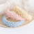 2021 New Cross-Border Fashion Size Imitation Pearl Headband Jelly Color Baroque Hair Accessories Women's Ball Headdress