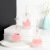 New Table Decoration Luminous Pink Rabbit Violin Transparent Acrylic Artware Ornaments Crystal Crafts