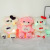 New 60cm Bear Yali Velvet Luminous Bow Holding-Heart Bear Plush Toy Teddy Bear Animal Doll Hot Sale