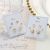 925 Silver Needle Korean Style Heart Pearl Stud Earrings Personalized Ladylike Style Inlaid Zircon Internet Celebrity Minimalist Fairy Earrings Three-Piece Set