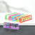 Colorful Cartoon Acrylic Oil-Filling Crafts Table Decorative Ornaments Transparent Pen Acrylic Crystal Pen Holder