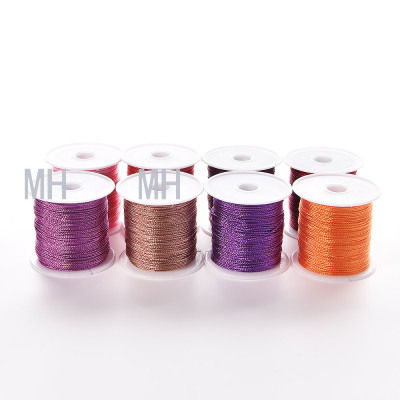 Multitype Metallic Thread Iridescent Embroidery Yarn Garment Accessories