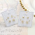 New Sterling Silver Needle Three-Piece Set Set Stud Earrings for Women Trendy Personal Influencer Simple Fairy Style Earrings Eardrops