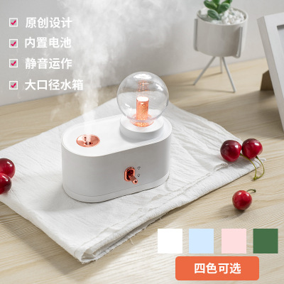 Cross-Border USB Humidifier Household Large Capacity Desktop Air Purifier Bedroom Creative Small Mute Humidifier