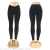 New Design V Waist Yoga Pants Women 'S Hip Raise Fitness Pants Cropped Stitching Mesh Tight Leggings Running Sports