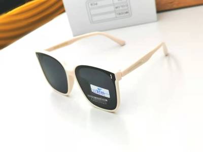 Fashion Sunglasses 2022 New Large Square Frame Face-Looking Sun Glasses Women's Korean-Style UV Protection Spot