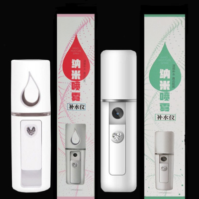 Cross-Border Water Replenishing Instrument Humidifier USB Charging Sprayer Facial Vaporizer Handheld Facial Moisturizing Moisturizing Beauty Instrument