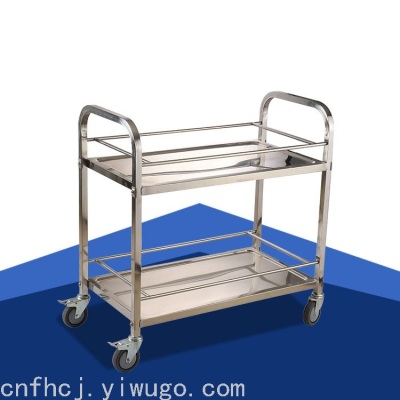 Detachable Stainless Steel Street Flusher Restaurant Restaurant Servicer Hotel Bowl Delivery Fence Trolley