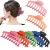 Amazon Hot Sale Large Grip Women's Plastic Hair Claw Rubber Paint Hair Clip for Bath All-Match Non-Slip Claw Clip Factory Goods