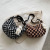 Autumn and Winter Fur Bag Women's 2021 New Fashion Unique One-Shoulder Dumpling Bag Chessboard Plaid Plush Crossbody Bag