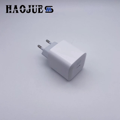 iPhone 13 Pd20w Super Fast Charge Mobile Phone Power Adapter Big Ice Cube Green Dot TYPE-C Charger