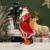 Creative Christmas Decorations Resin Santa Claus Statue Desk