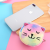 New Cross-Border Plush Stereo Coin Purse Colorful Coin Bag Earphone Data Cable Storage Bag