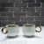 New American Ceramic Coffee Cup Set Export to Iran Milk Cup Fruit Teas Cup Simple Afternoon Tea Cup