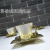 French Gold-Plated Ceramic Coffee Set Jingdezhen Gold Color Black Tea Cup Water Cup Creative Moonlight Cup Couple's Cups