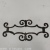 Iron  Flower and Leaf Iron Door Fence Accessories for Stairs Iron Sheet Flower Iron Sheet Door Flower Door Heart Flower