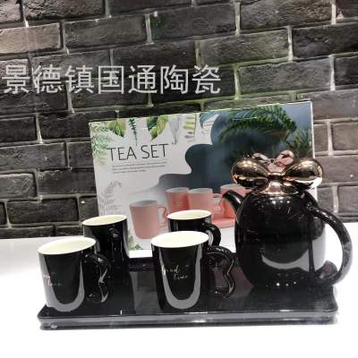New Drinking Ware Ceramic Pot Water Cup Ceramic Cup Coffee Cup Turkey Teapot Points Gift Customized Set