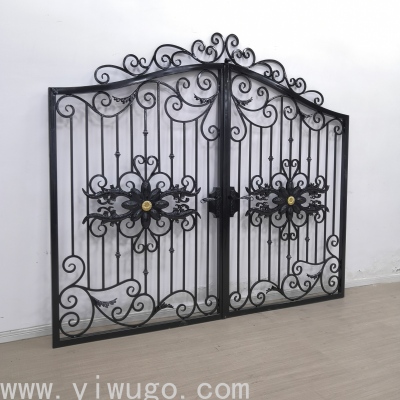  Iron Masteel Flower Hollow Iron Stamping Flower and Leaf Wrought Iron Ornamental Flower Cast Iron Flower Accessories
