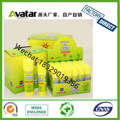 non-toxic ultra strong adhesive PVP solid glue stick for student and office
