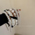 French Ins Vintage Bow White Pearl Headband Outing Sweet Elegance Hair Pressing Hairpin Female Hair Accessories Headdress