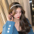 Retro French Pearl Headband Fairy Girl Mori Style Super Fairy Hairpin New Internet Celebrity Headband Hair Accessories Headdress for Women