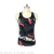 New Printed Stitching Mesh High Quality Yoga Clothes Vest Short Sleeve Top Women's Sports Fitness Breathable Protection