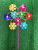 New Nine Sequined Flowers Little Windmill Children's Hand-Held Pinwheel Scenic Spot Retail Toys