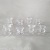 Handmade Pressure Mechanism Special-Shaped Transparent Sand DIY Glass Candle Holder Cup Aromatherapy Rod Tealight Hexagonal King Candlestick