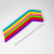 Factory Direct Supply Silicone Straw Juice Milk Tea Beverage Color Creative Foldable Straw Large Straw