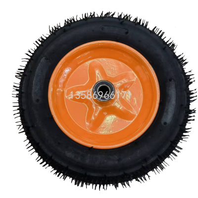 Caster High Quality Solid Rubber Wheel Tiger Cart Trolley Wheel Anti-Puncture Explosion-Proof Tire