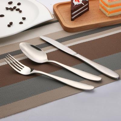 SOURCE Factory Stainless Steel Knife, Fork and Spoon Set Fashion Knife, Fork and Spoon Tableware Set Stainless Steel Home Gifts Full Set