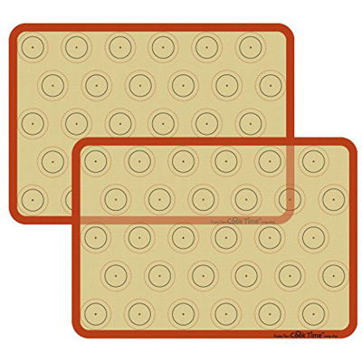 Reusable Silicone Baking Mat Set Rolling Pin And Silicone Baking Pastry Mat Set