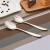 SOURCE Factory Stainless Steel Knife, Fork and Spoon Set Fashion Knife, Fork and Spoon Tableware Set Stainless Steel Home Gifts Full Set