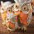 Cross-Border Resin Mother and Child Owl Home Crafts Decoration Living Room Wine Cabinet Study Room Decoration Decoration