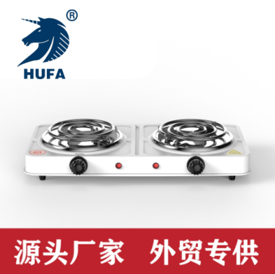 Factory Wholesale 5713 Double Tube Hotplate Mosquito-Repellent Incense Type Electrothermal Furnace South America Double Burner Electric Heating Furnace