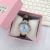 Cross-Border Fashion Trending Blue Sky and White Clouds Watch Women's Trendy Simple Artistic Student Watch Quartz Watch