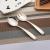 SOURCE Factory Stainless Steel Steak Knife and Fork Western Food European Style Thickening Knife, Fork and Spoon 4-Piece Set of Stainless Steel Tablewares Wholesale