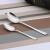 SOURCE Factory Multi-Purpose Stainless Steel Tableware Knife, Fork and Spoon Gift Set Western Tableware 4 PCs Set