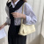 2022 Korean Style New Niche Bag Women's Bag Trendy Wild Shoulder Bag Pu Soft Leather Flip Underarm Bag