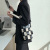 Korean Style New Bags Women's Shoulder Bag Personality Trend Niche Messenger Bag Fashion Stitching Plaid Bucket Bag