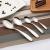 SOURCE Factory Good Quality Nordic Tableware Stainless Steel Knife, Fork and Spoon Coffee Spoon Knife and Fork Home Use Set Warehouse Wholesale