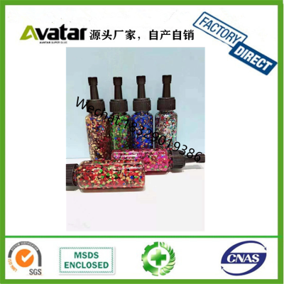 13g glitter glue red silver blue purple golden green color card nail window decoration dry fast diy non toxic for art cr
