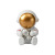 Astronaut Small Ornaments Cake Decorations Creative Children's Birthday Gifts Living Room Entrance Doll resin craft
