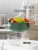 Double-Layer Vegetable Washing Basket Draining Basket Kitchen Household Fruit Washing Washing Vegetables Basin Storage Basket Creative Living Room Drain Basket Fruit Plate