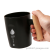 S87-7020 AIRSUN Two-Color Wooden Handle Cup Drop-Shaped Gargle Cup Creative Tooth Cup Wash Cup with Handle